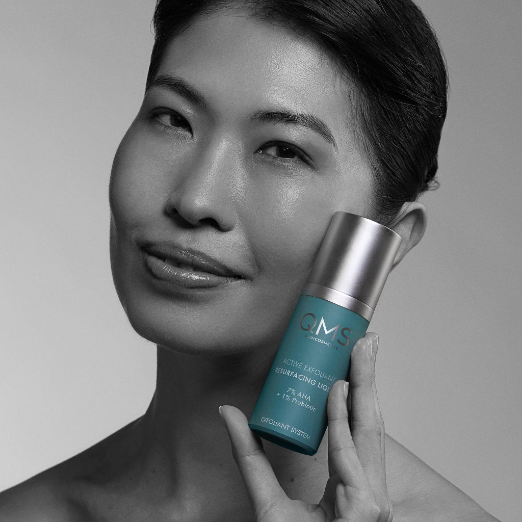 EXFOLIANT SYSTEM 7% AHA Active Exfoliant Resurfacing Liquid - QMS Medicosmetics UK