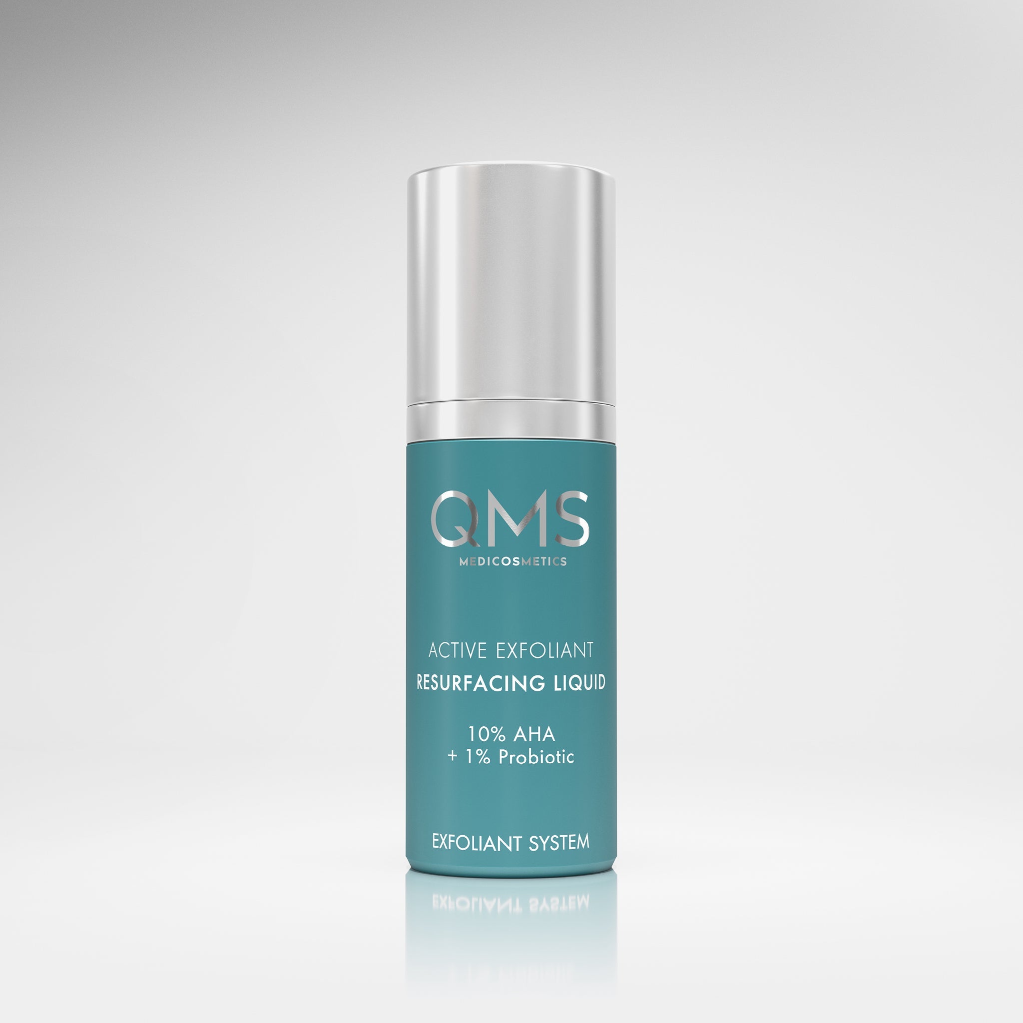EXFOLIANT SYSTEM 10% AHA Active Exfoliant Resurfacing Liquid - QMS Medicosmetics UK